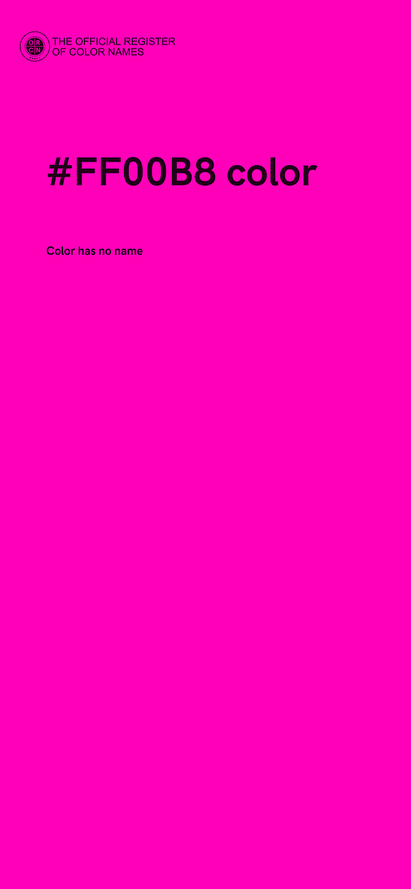 #FF00B8 color image
