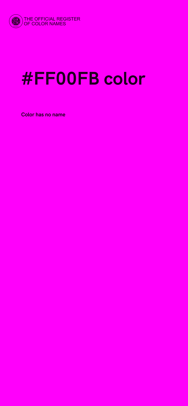 #FF00FB color image
