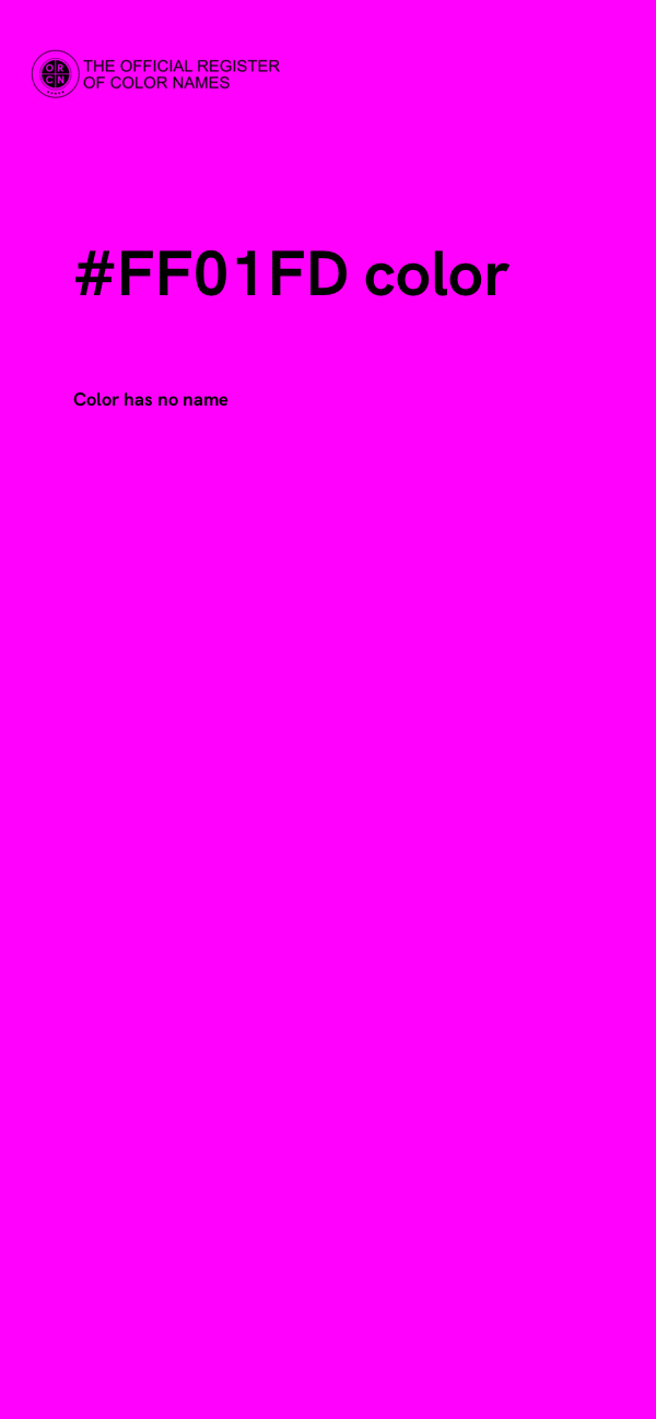 #FF01FD color image