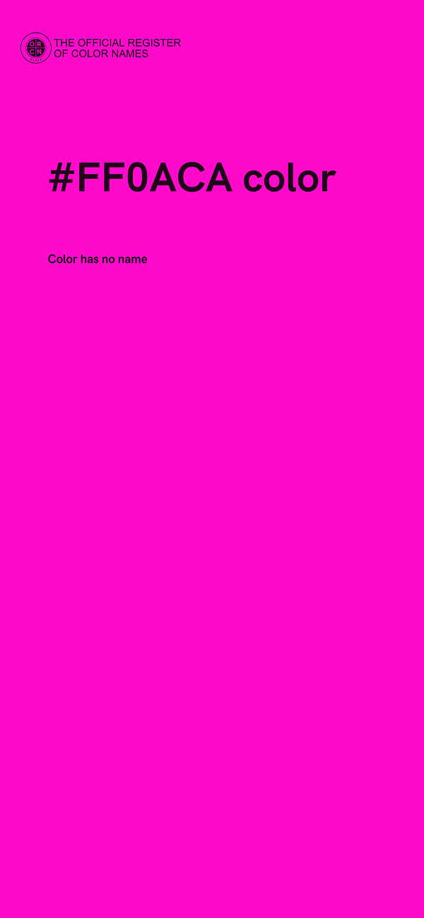 #FF0ACA color image