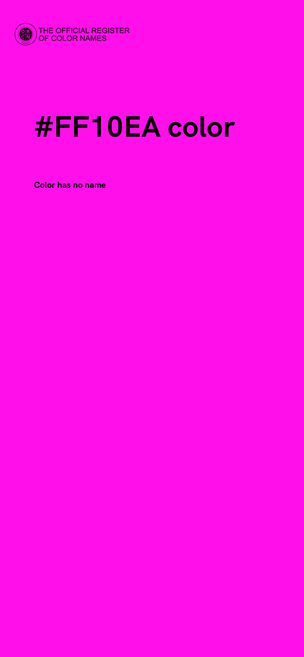 #FF10EA color image