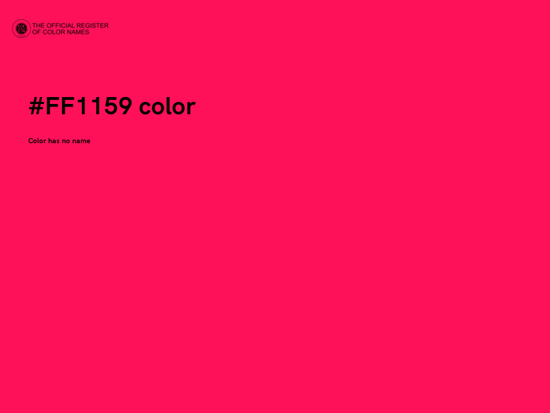 #FF1159 color image