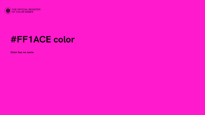 #FF1ACE color image