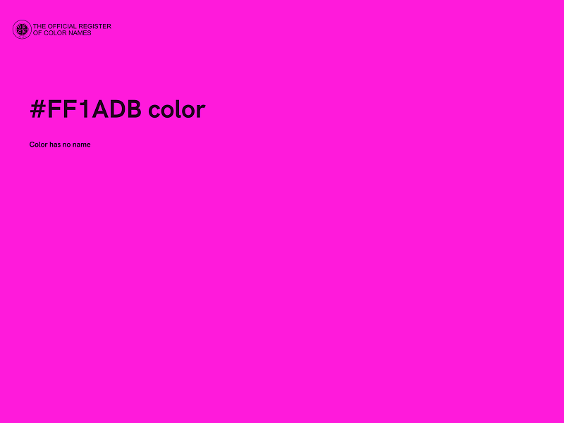 #FF1ADB color image