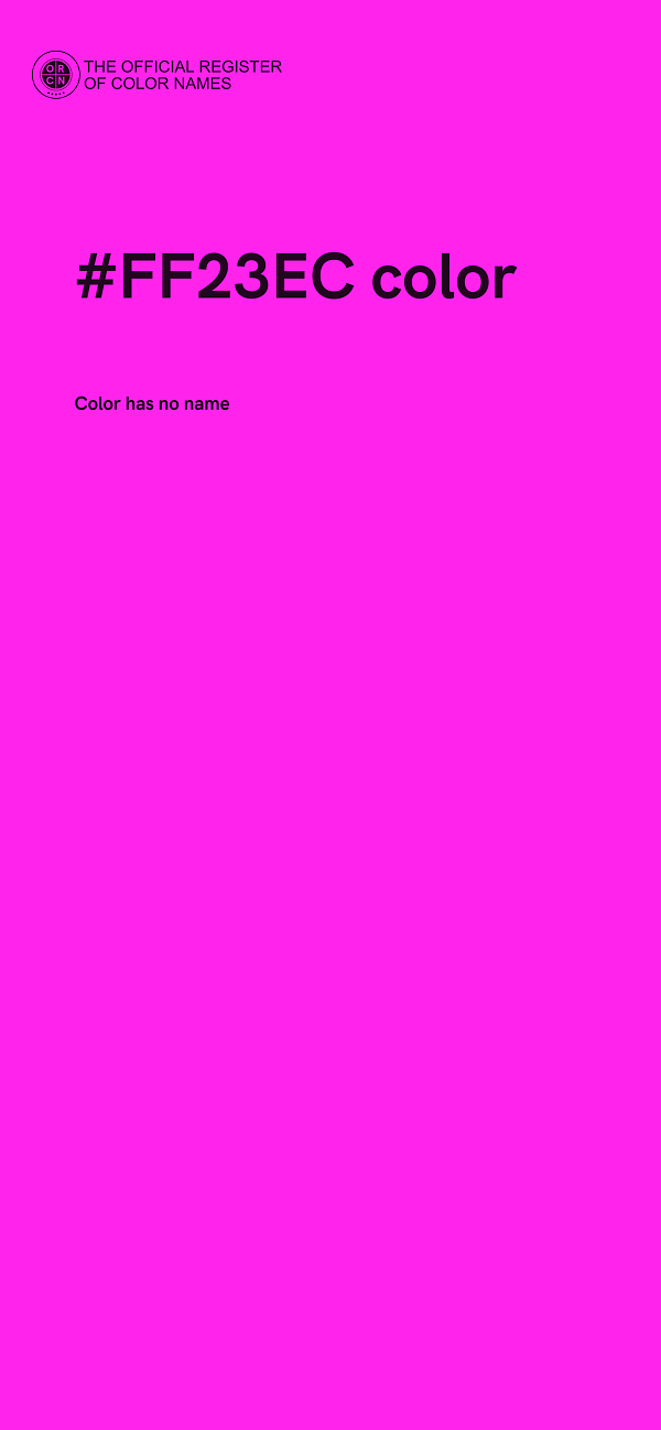 #FF23EC color image