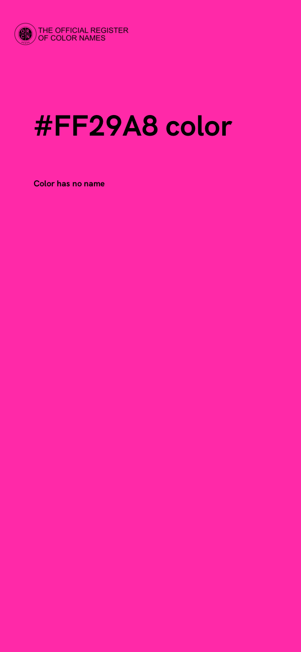 #FF29A8 color image