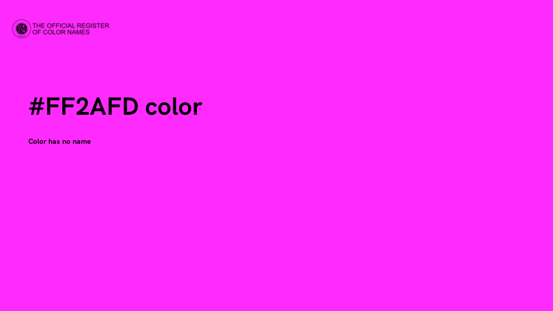 #FF2AFD color image