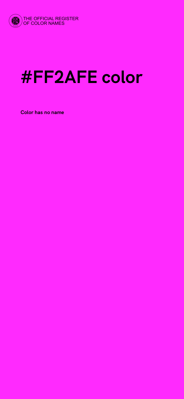 #FF2AFE color image