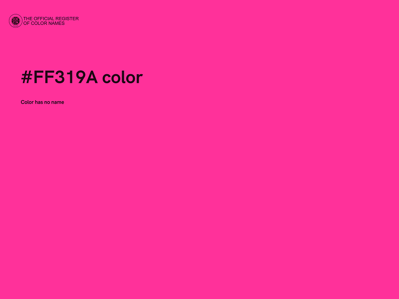 #FF319A color image