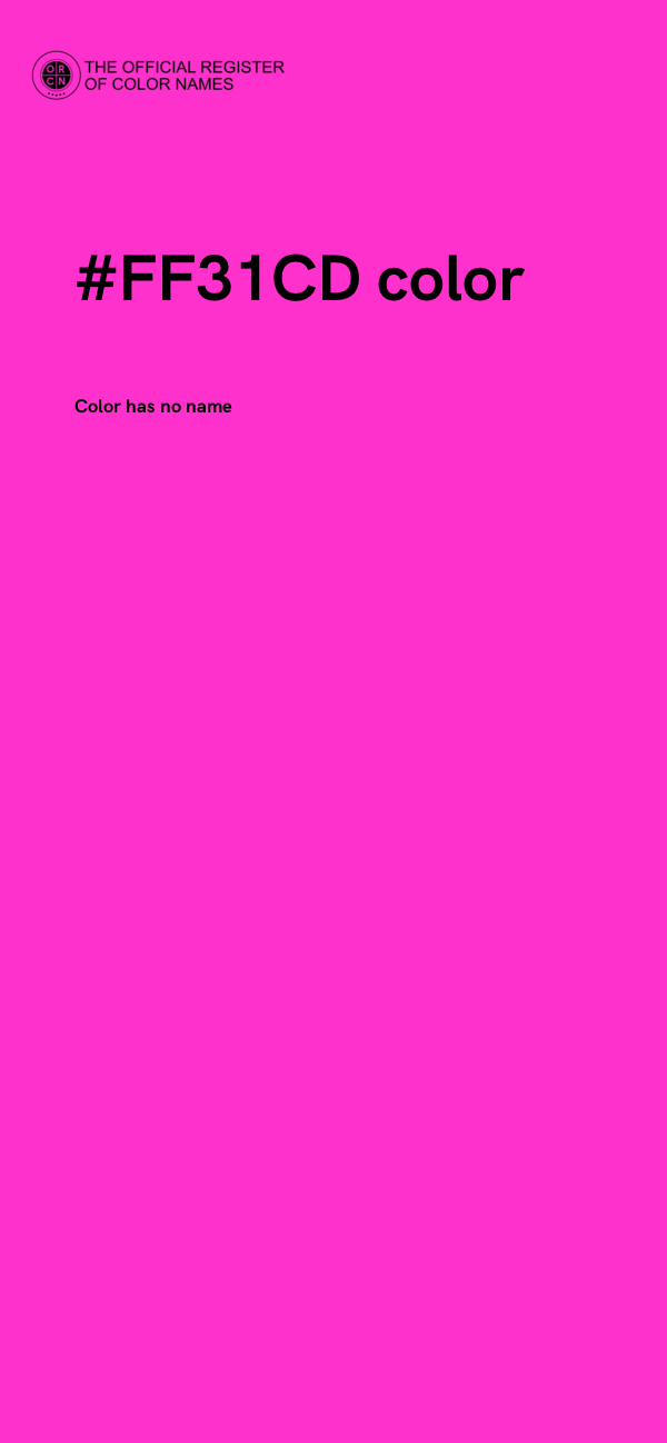 #FF31CD color image