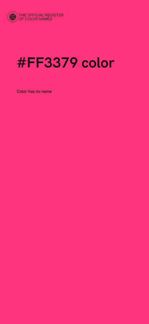 #FF3379 color image