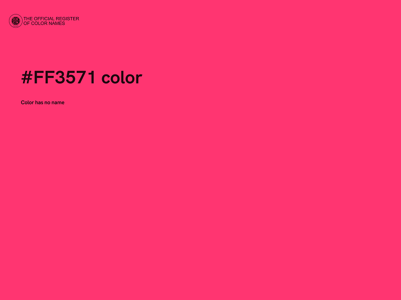 #FF3571 color image