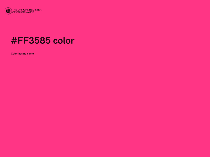 #FF3585 color image