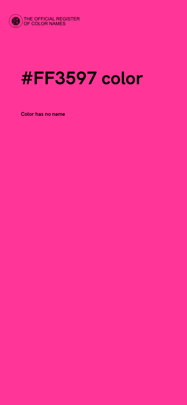 #FF3597 color image