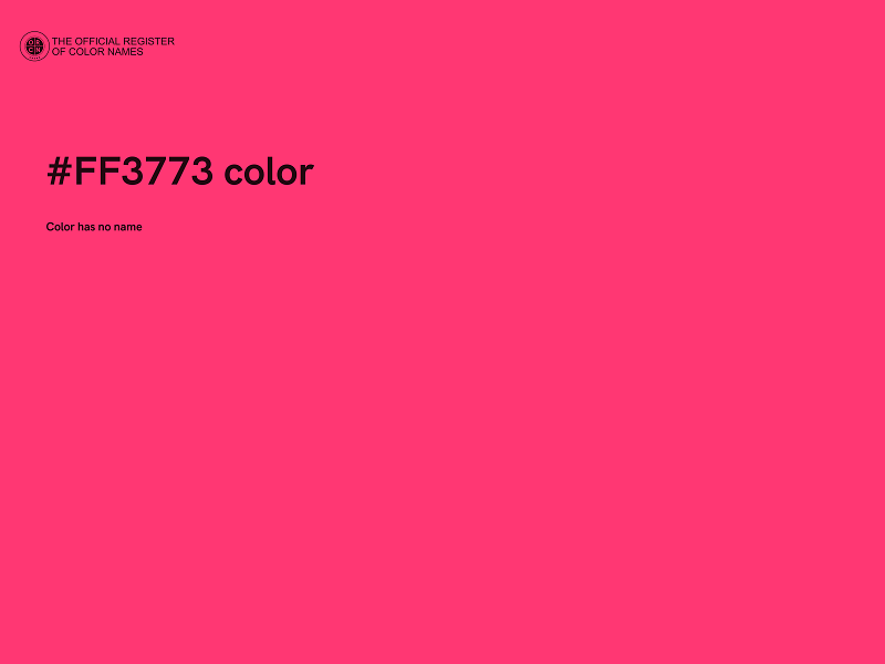 #FF3773 color image