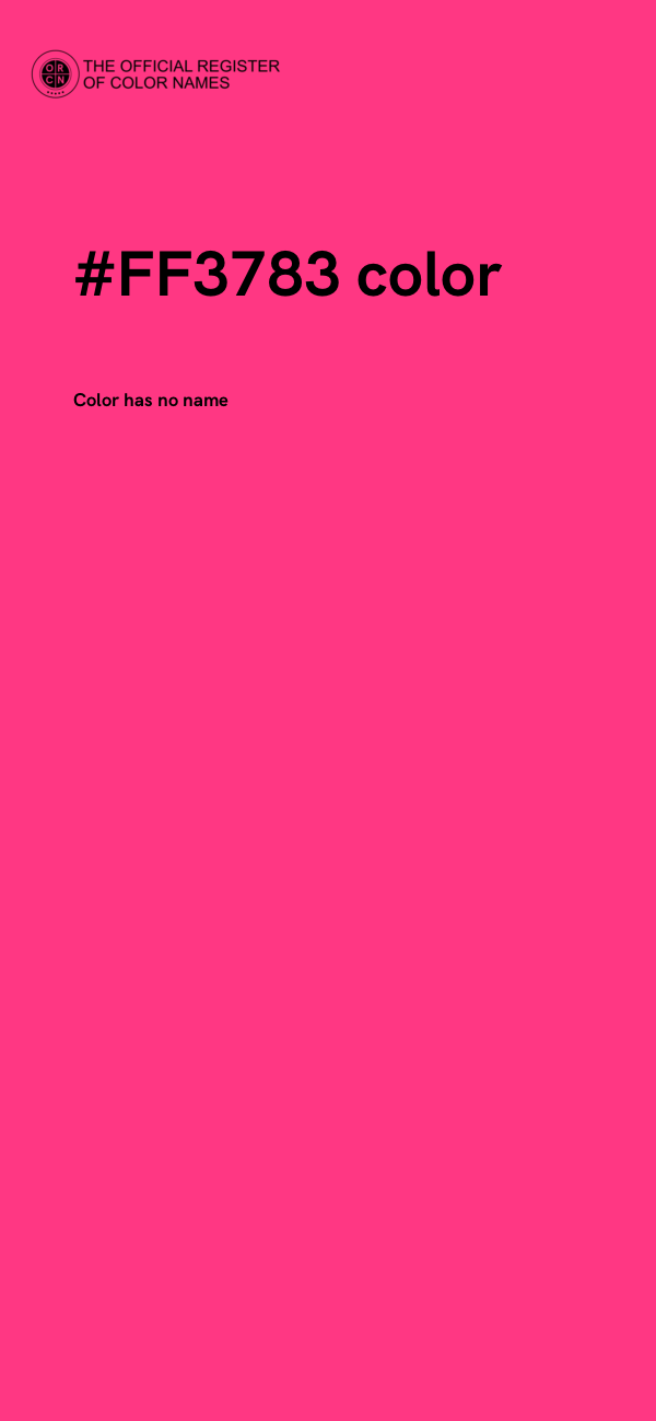 #FF3783 color image