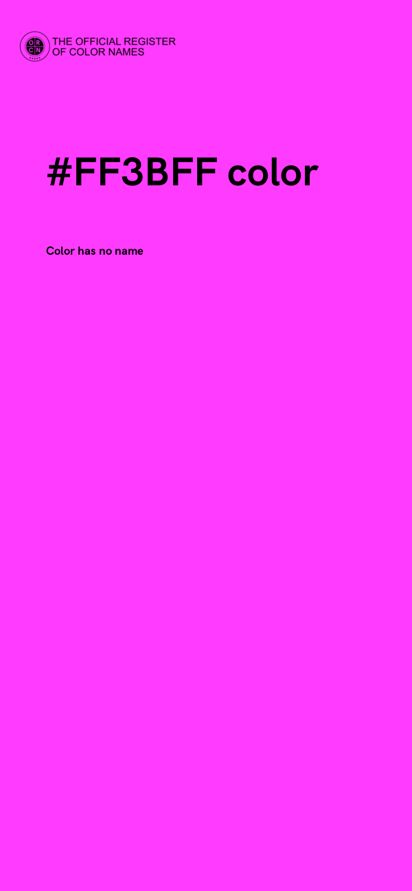 #FF3BFF color image