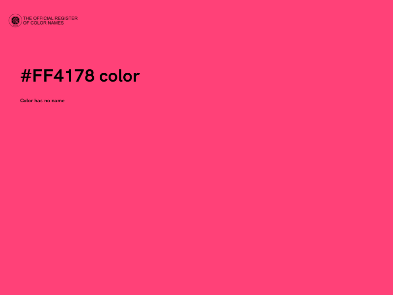 #FF4178 color image