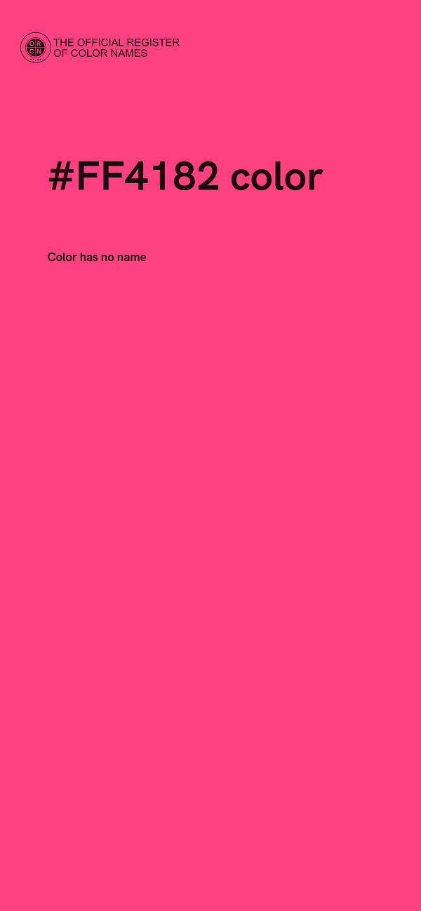 #FF4182 color image