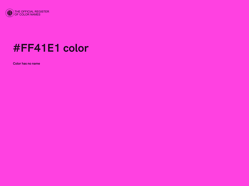 #FF41E1 color image