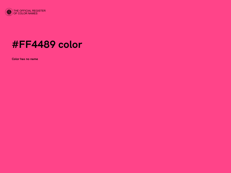 #FF4489 color image