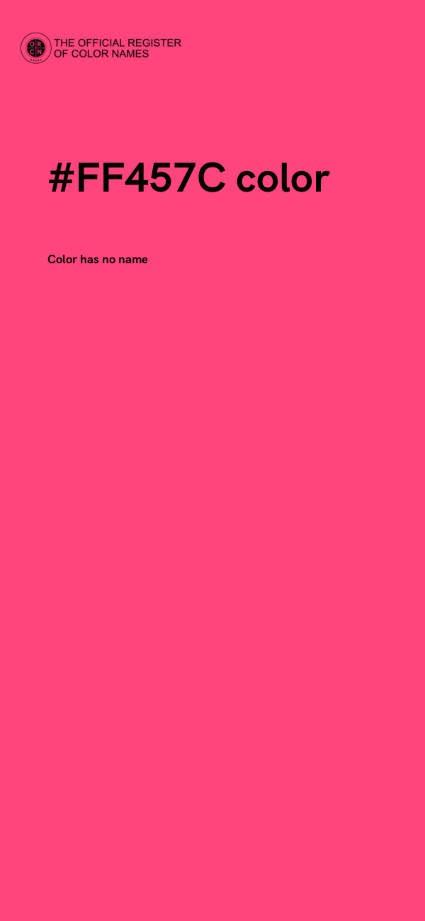 #FF457C color image