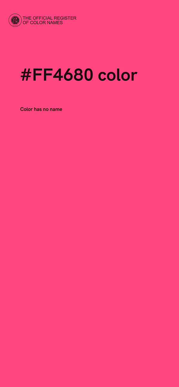 #FF4680 color image