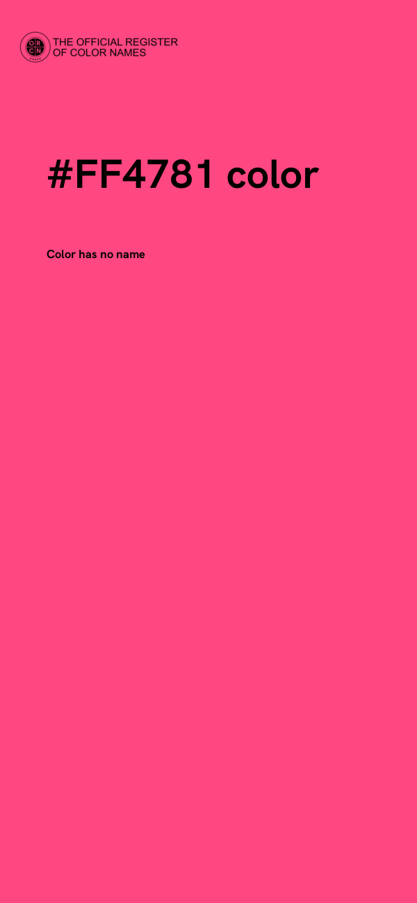 #FF4781 color image