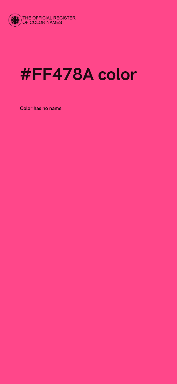 #FF478A color image