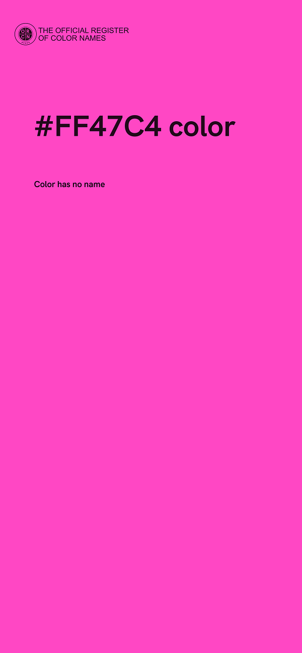 #FF47C4 color image