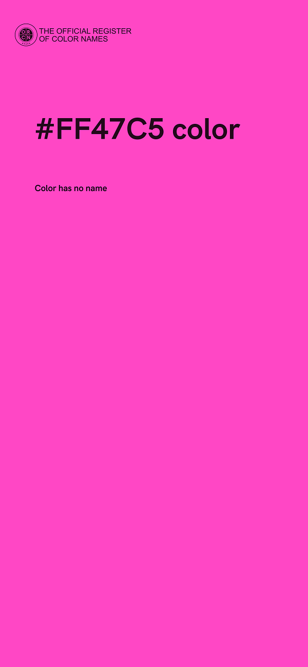 #FF47C5 color image