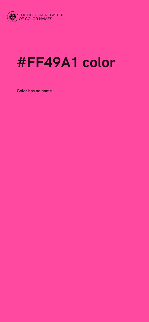 #FF49A1 color image