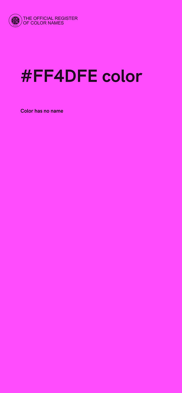 #FF4DFE color image