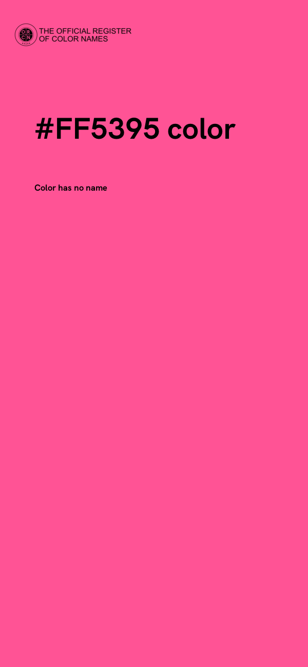 #FF5395 color image