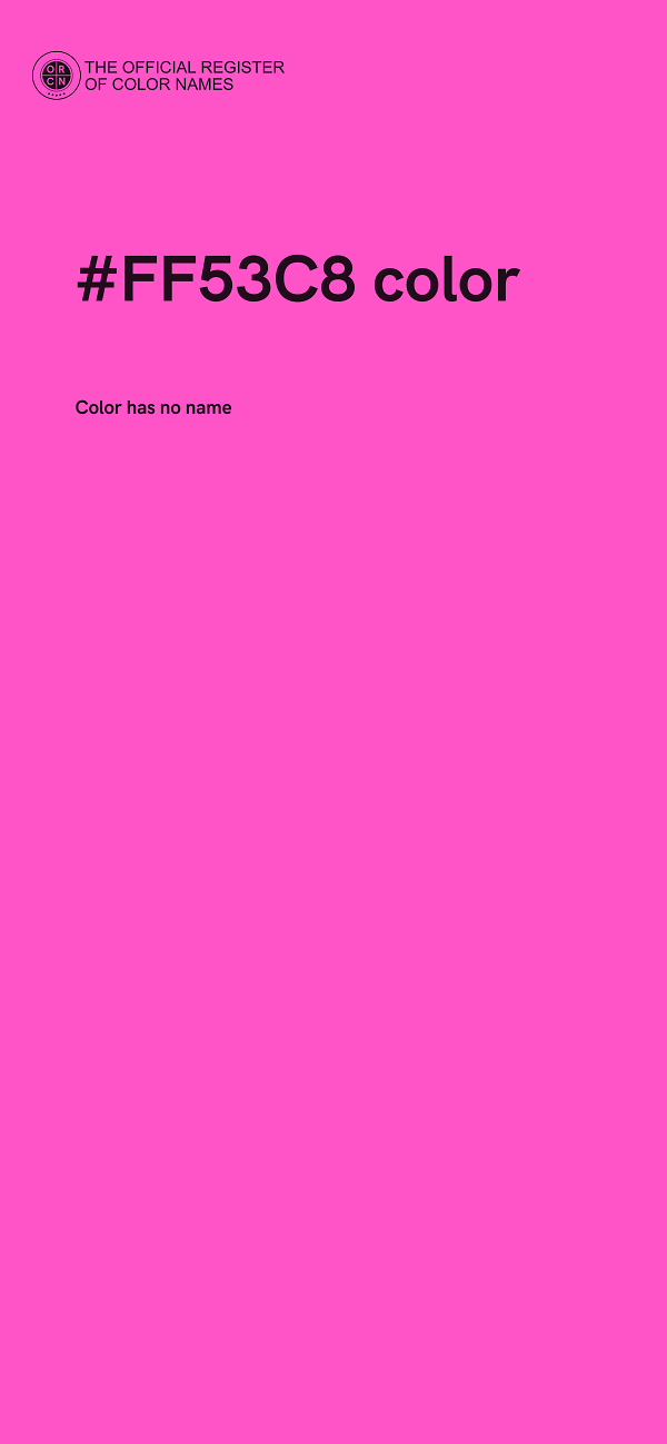 #FF53C8 color image