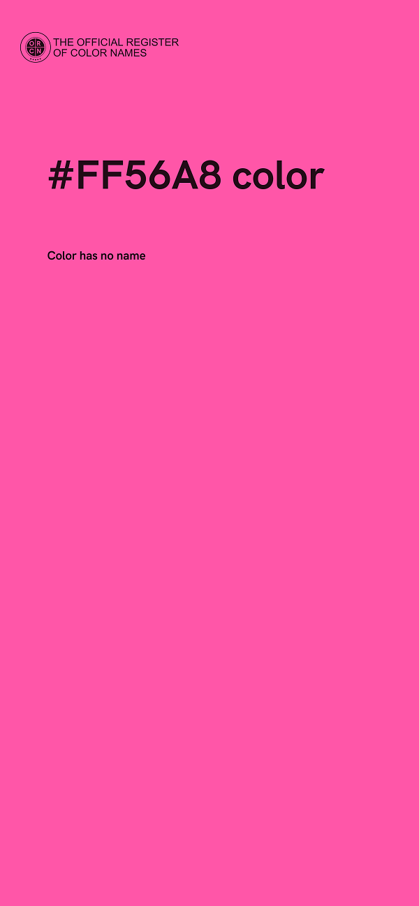 #FF56A8 color image