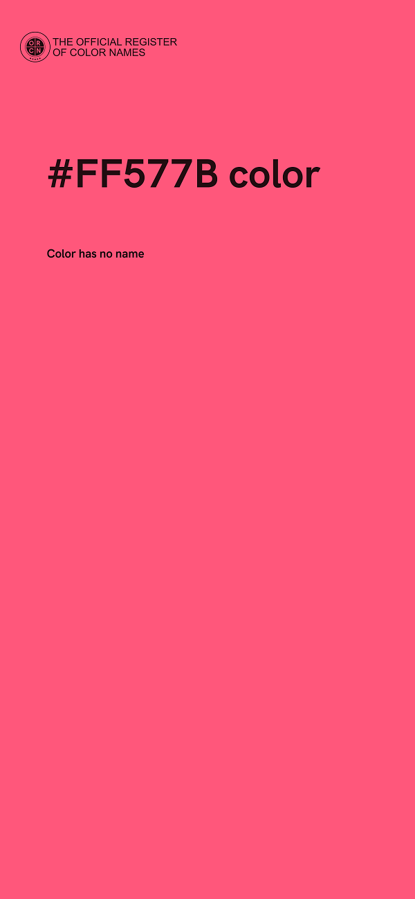 #FF577B color image