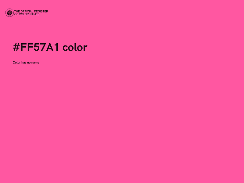 #FF57A1 color image