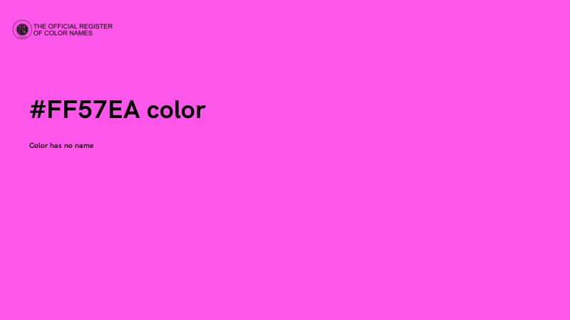 #FF57EA color image