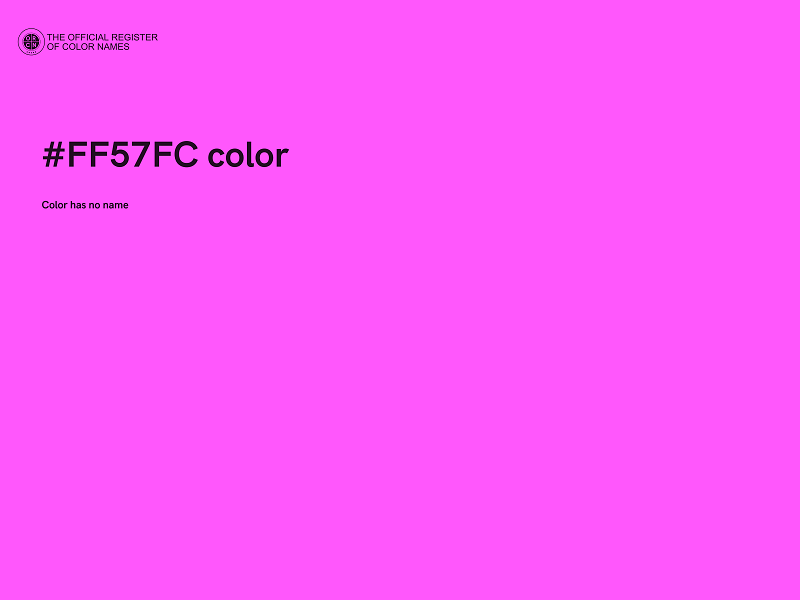 #FF57FC color image