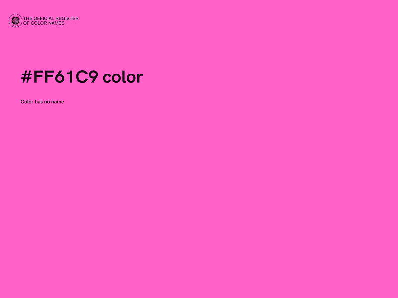 #FF61C9 color image