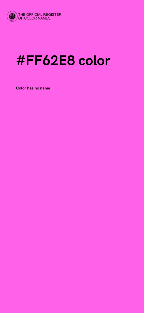 #FF62E8 color image