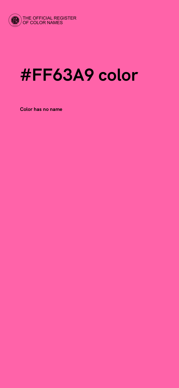 #FF63A9 color image