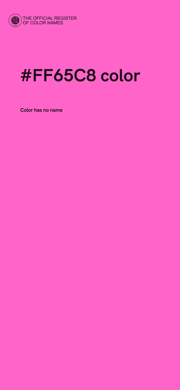 #FF65C8 color image