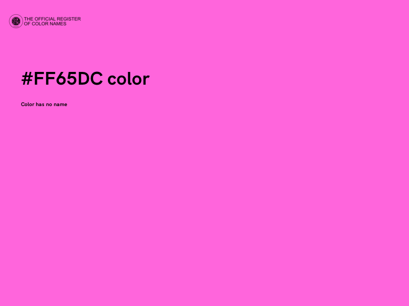 #FF65DC color image