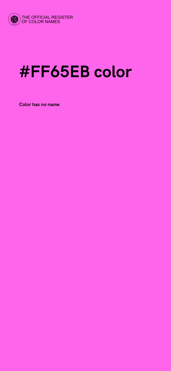 #FF65EB color image