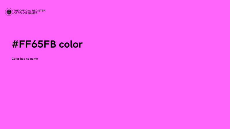 #FF65FB color image