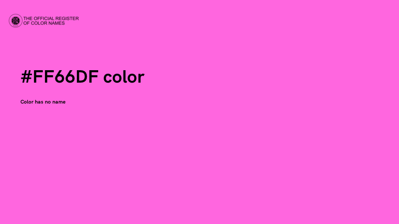 #FF66DF color image