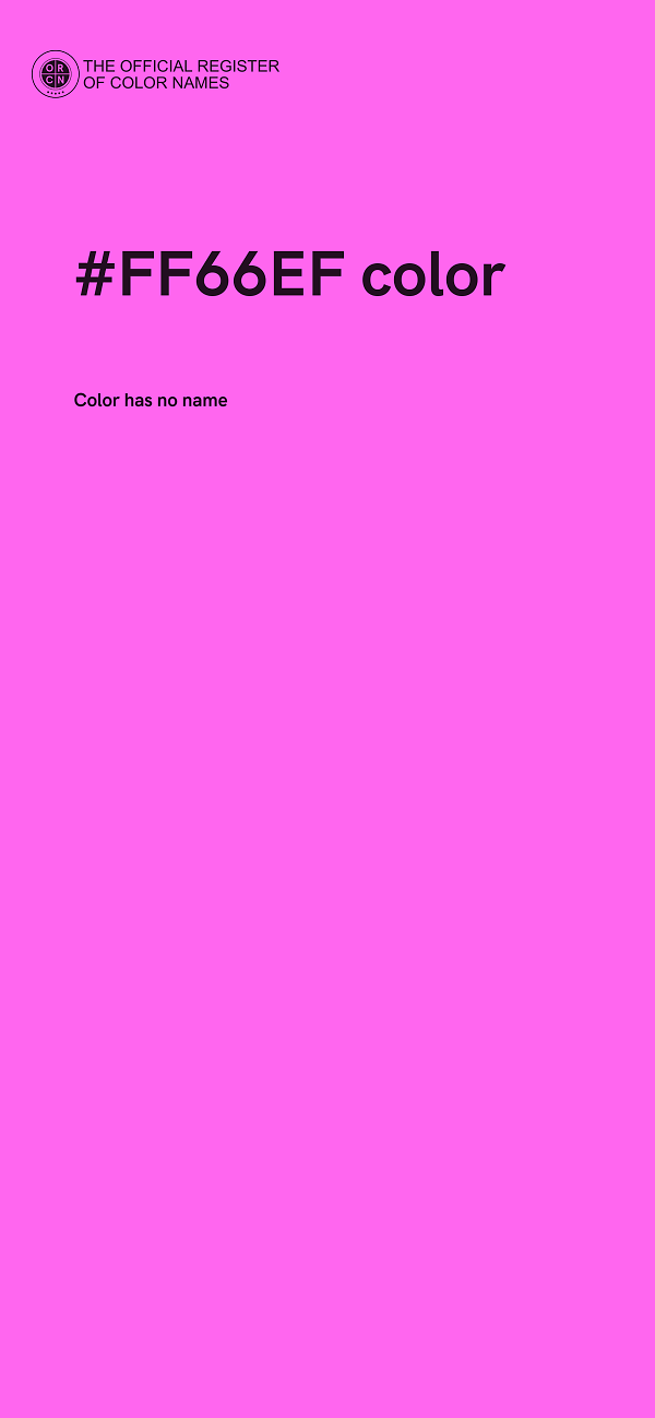 #FF66EF color image