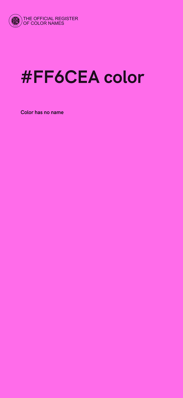 #FF6CEA color image